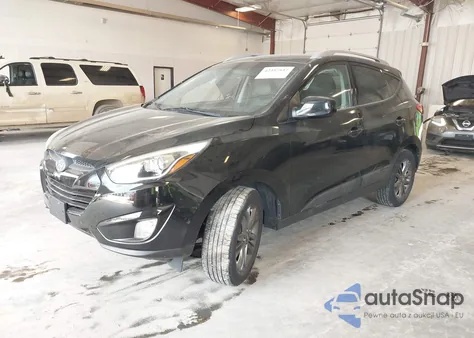 2014 Hyundai Tucson Se из США, поврежденный, VIN KM8JUCAG4EU923339